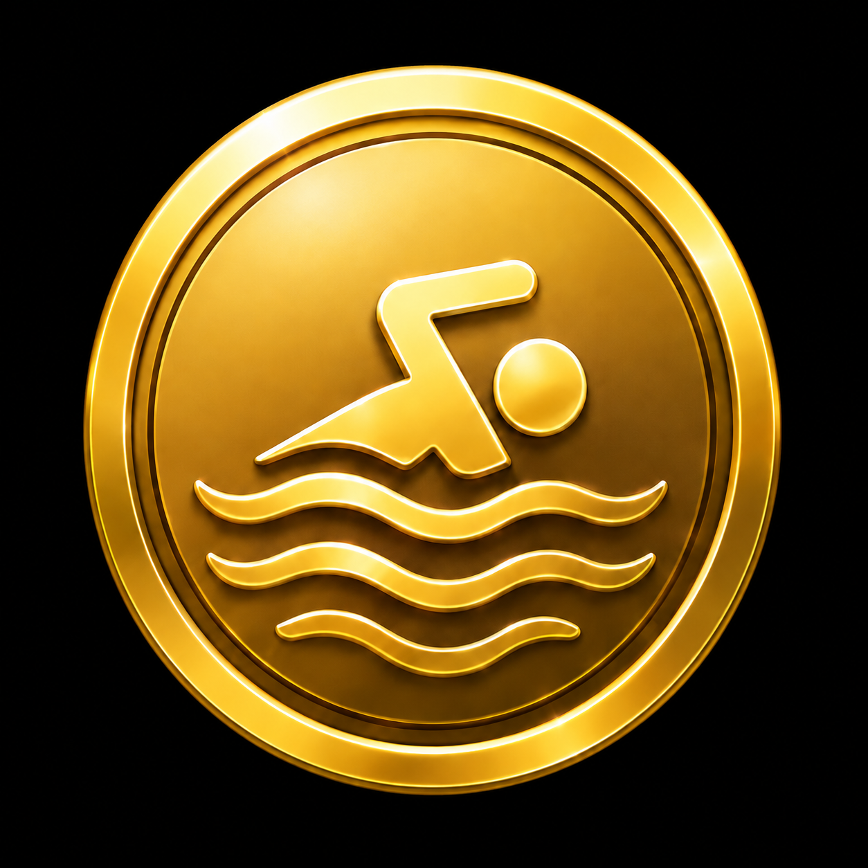 Digitales Schwimmabzeichen Gold im BLuCa DigiPass