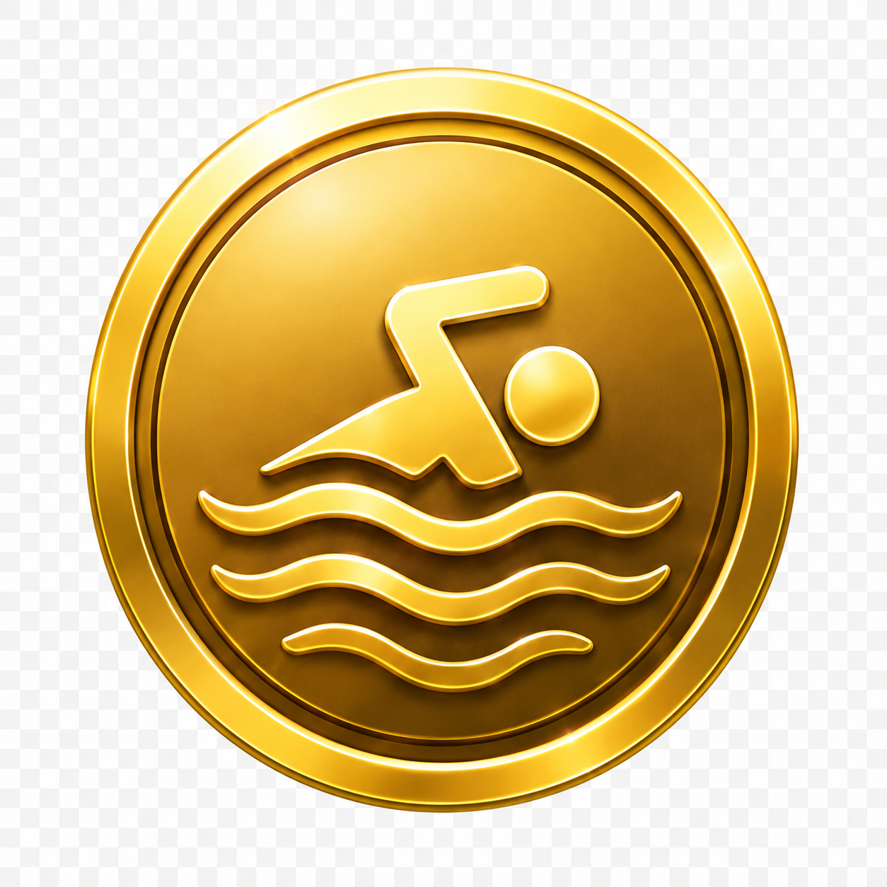 Digitales Schwimmabzeichen Gold im BLuCa DigiPass