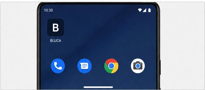App-Symbol auf dem Android-Startbildschirm
